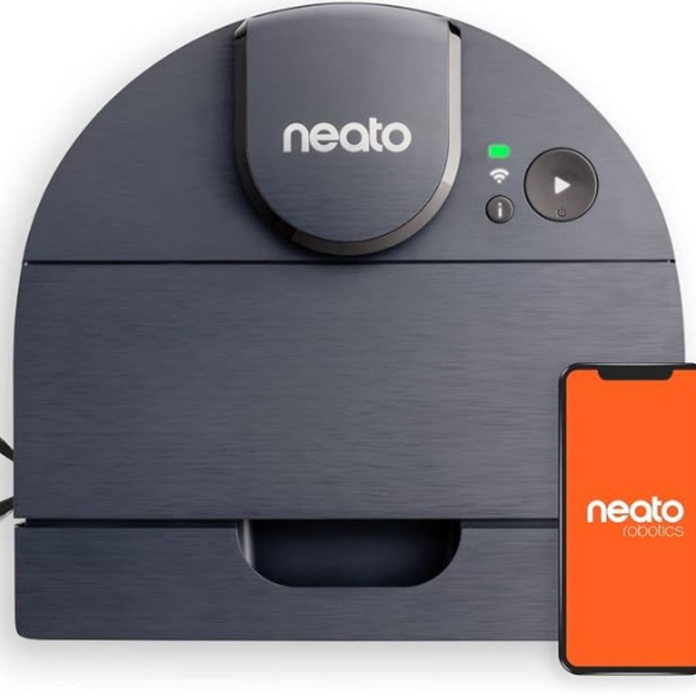 Neato D8 Intelligent Robot Vacuum in box